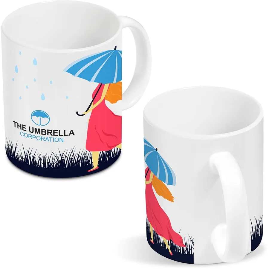 Altitude Blank Canvas Sublimation Ceramic Coffee Mug - 330ml — enquire about compatible logo branding