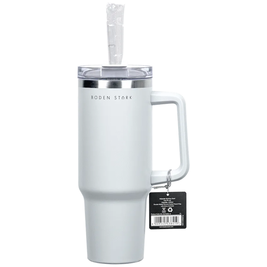 Boden Stark 1200ml Travel Mug - Grey
